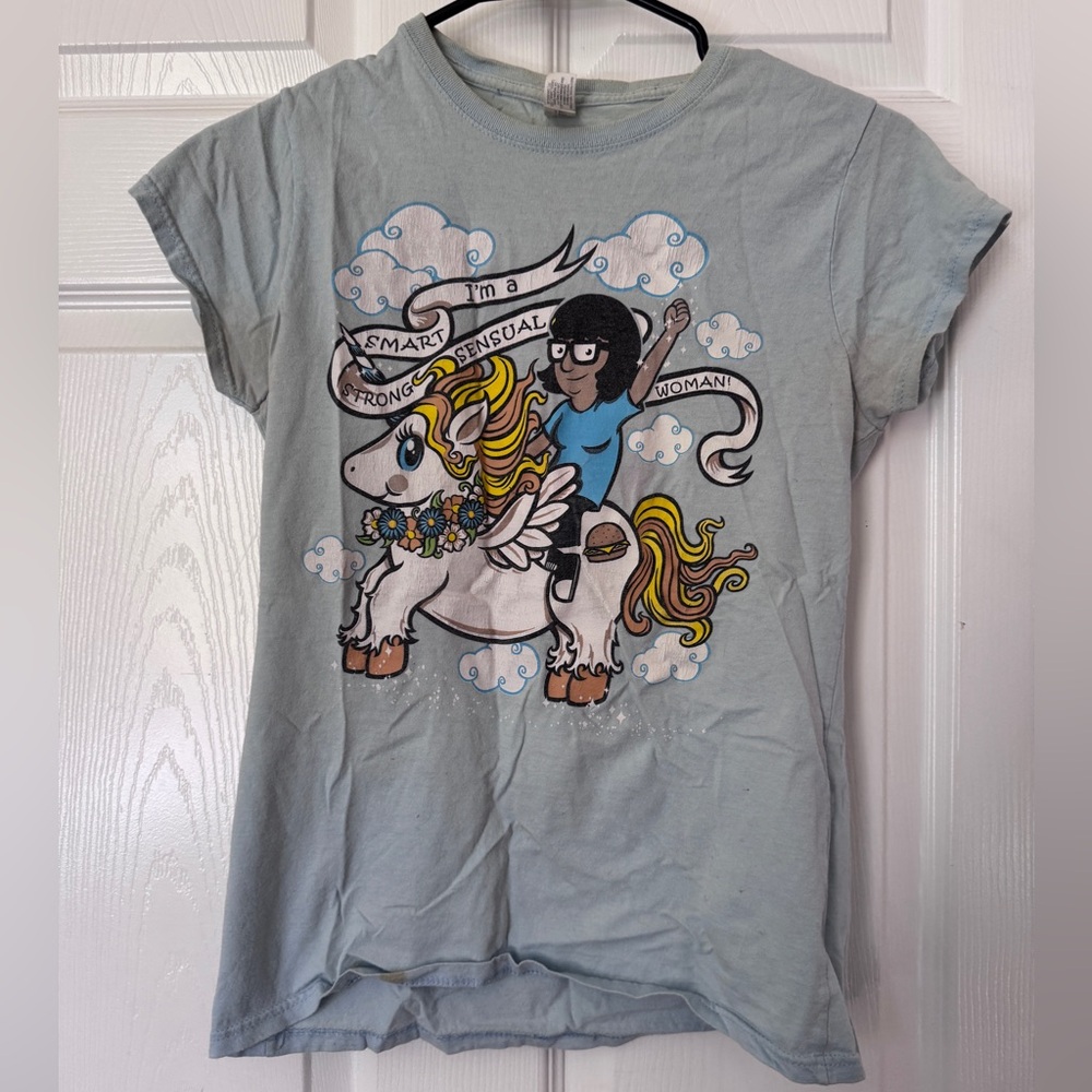 Tina Bob’s Burgers Unicorn Graphic Tee